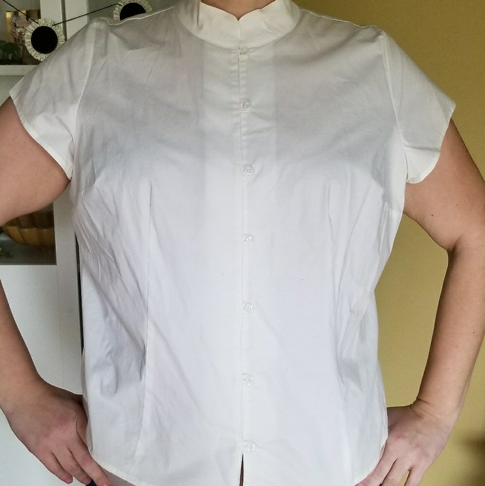 Torrid Mandarin Collar Top